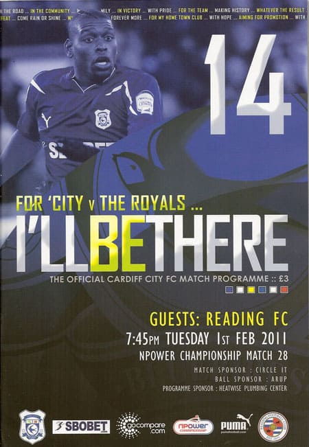 Cardiff City FC v Reading FC